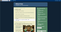 Desktop Screenshot of billiardpulse.com
